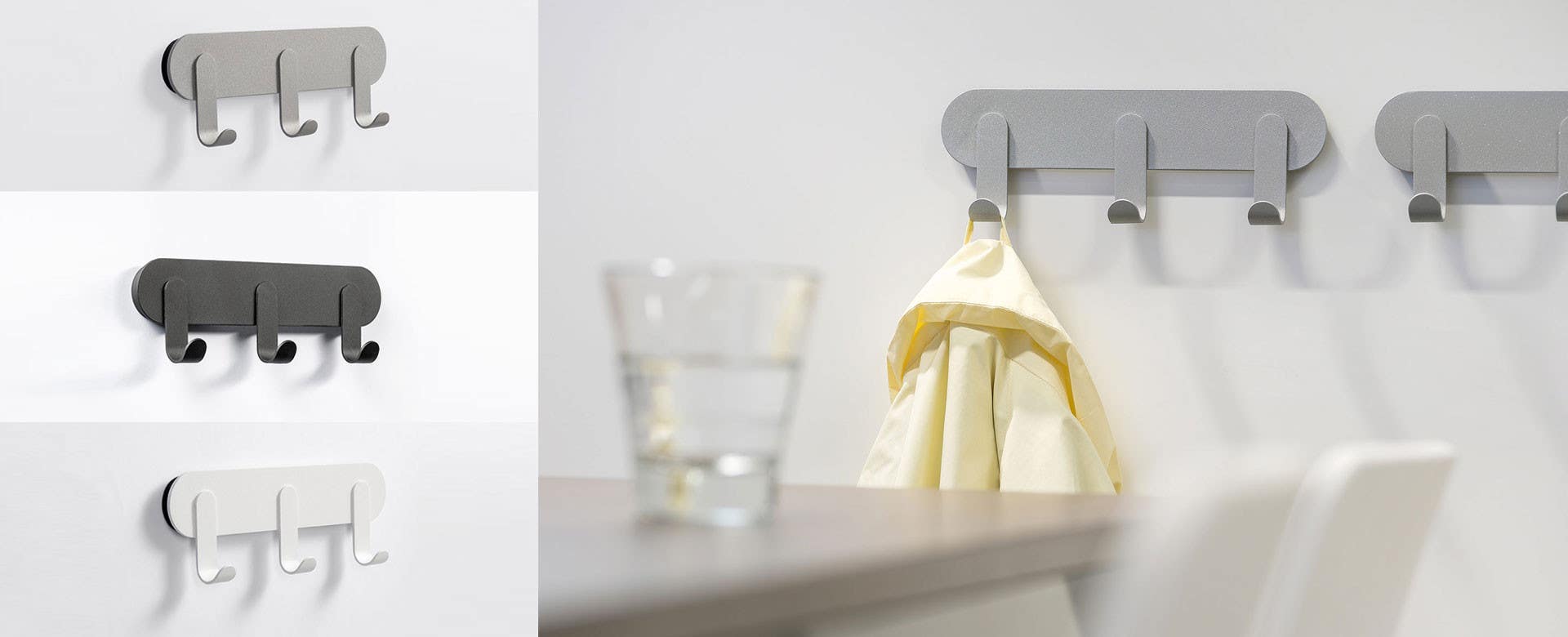 Magnuson NINO H25 Magnetic Coat Hook Strip