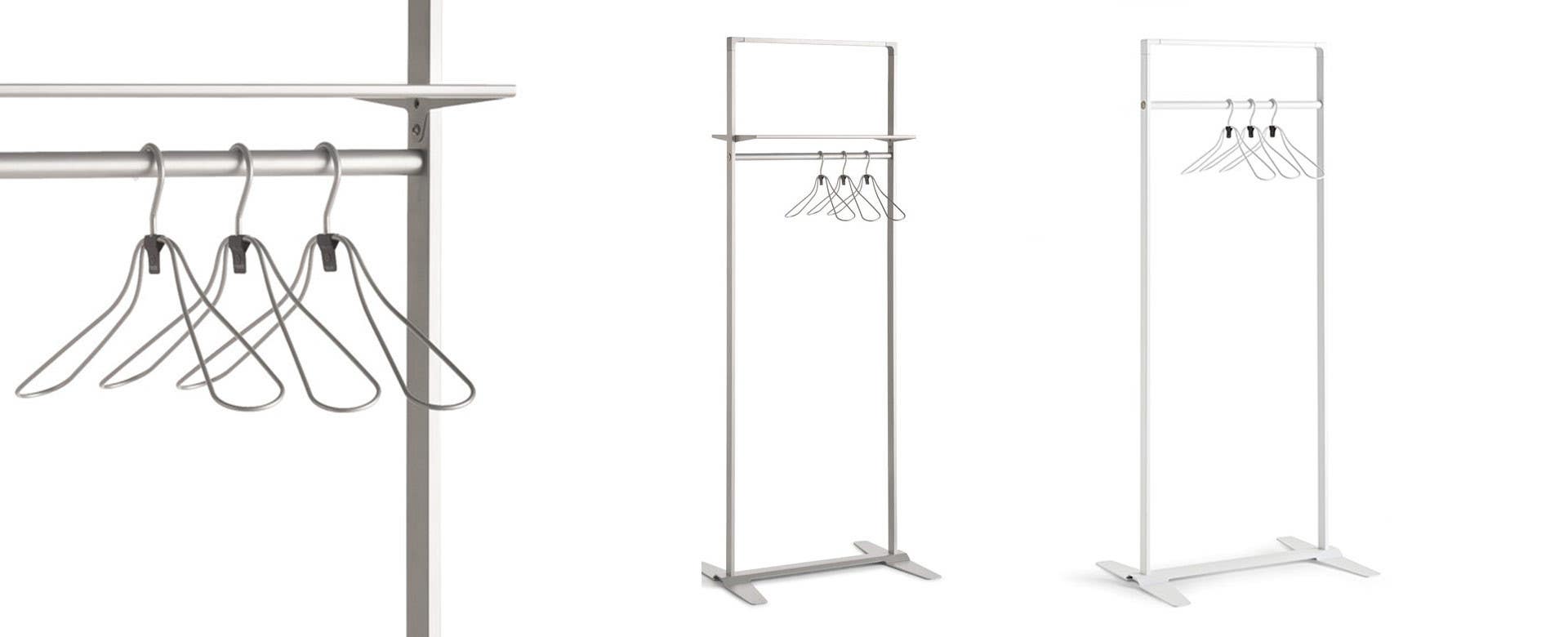 Magnuson ARNAGE Steel Wall Mounted/Floor Rack Coat rack With Hanger Rod