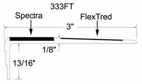 Wooster 333 Flexmaster Misc Retrofit 1/8" Thick 3" Wide