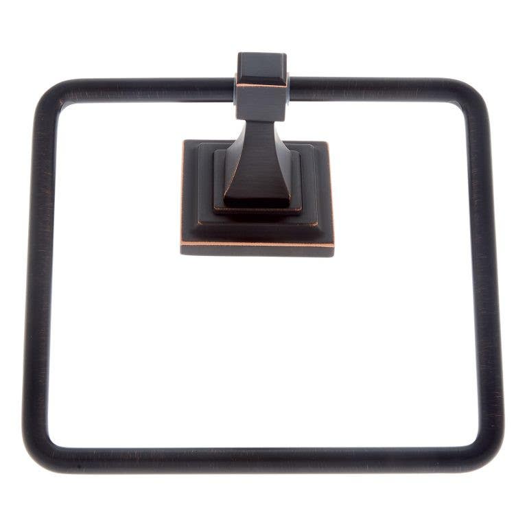 JVJ Hardware Gradus Square Towel Ring