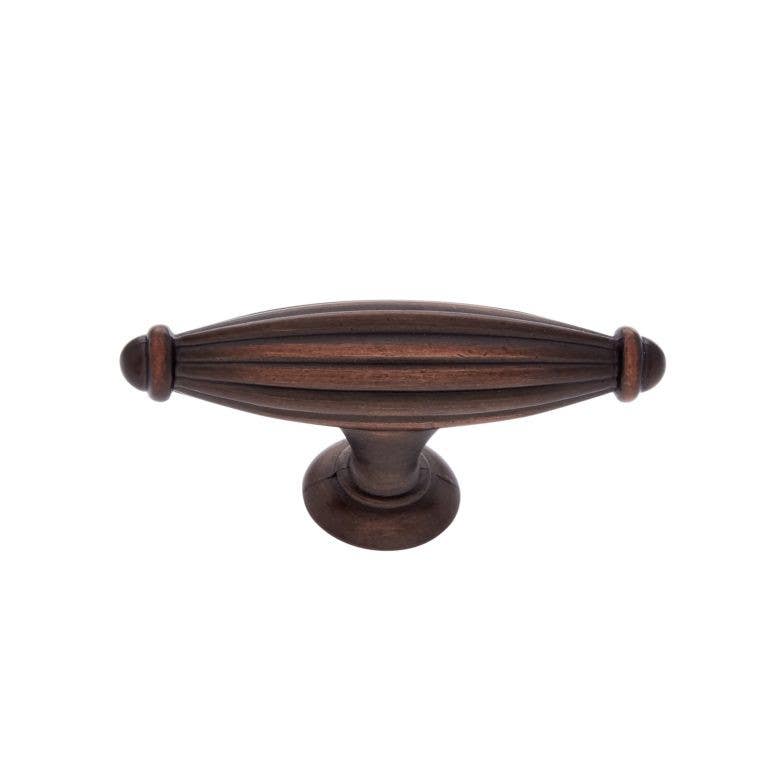 JVJ Hardware 2-1/2" Classic Collection Oblong Fluted Knob