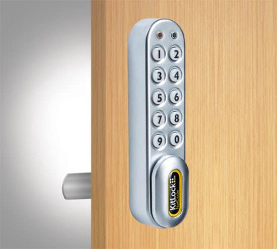 Codelocks KL1000 G3 Netcode KitLock Locker Lock, Key Override