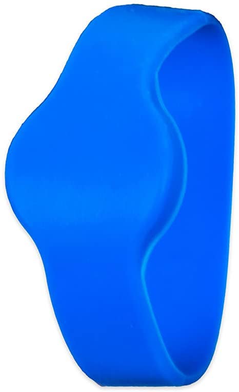 FJM Security 7910-K10P-Band RFID Wrist Band for the Combi-Cam E-Blue
