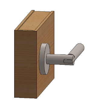 Linnea LL136 Door Lever Single Dummy