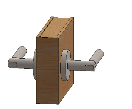 Linnea LL148 Door Lever Full Dummy