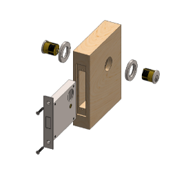 Linnea DBMR Round Mortise Deadbolt