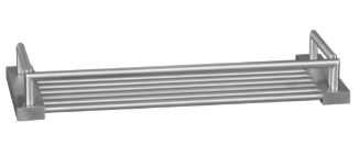 Linnea SC3011R Round Shower Caddy, Finish-Satin Stainless Steel