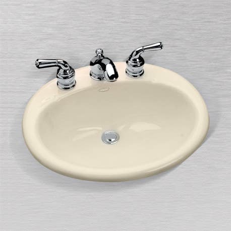 Ceco 588/589 Oval Lavatory 19 1/4"x16 1/4", Self Rimming