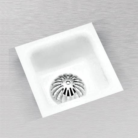 Ceco 906/ 908/ 910-C/NH Floor Sink, White