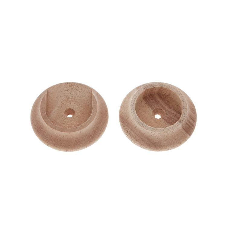 JVJ Hardware 1-3/8" Wooden Pole Socket