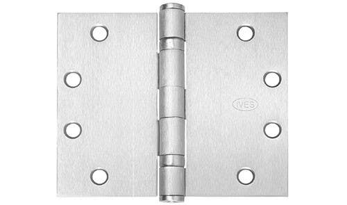 Ives 5BB1 WT Five Knuckle, Ball Bearing, Wide Throw, Standard Weight Steel Hinge
