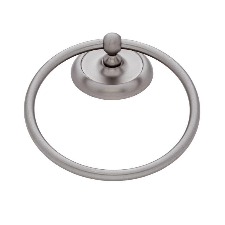 JVJ Hardware Piedmont Series Towel Ring, Composition Zamac