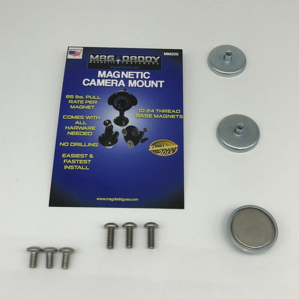 Mag Daddy MM600 Camera Magnet Mount & Hardware 3 (65 Lb)