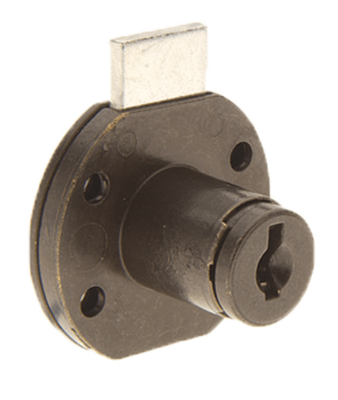 Capitol 97 Desk Locks, Finish-Nickel