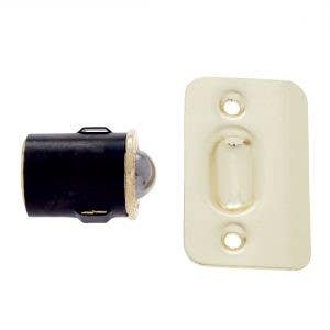 JVJ Hardware 7/8" Builders Hardware Drive In Ball Catch (Bulk 250/Box), Composition Steel