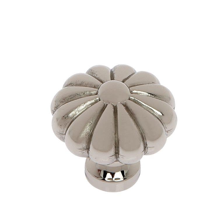 JVJ Hardware 35 mm Classic Collection Pumpkin Knob, Composition Solid Brass