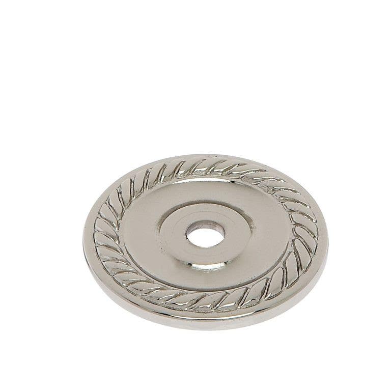 JVJ Hardware 1-1/2” Classic Collection English Rope Back Plate