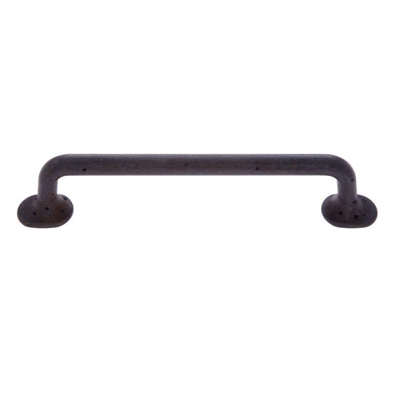 JVJ Hardware 8" c/c Bedrock Collection Rustic Refrigerator Pull, Composition Zamac