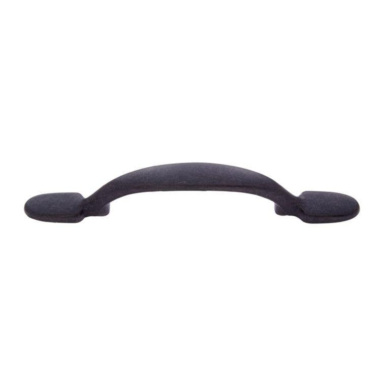 JVJ Hardware 3" c/c Vintage Collection Oval Footed Pull, Composition Zamac