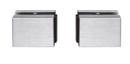 ABP-Beyerle USO257EF Runway Series Double Door Stopper Set, Finish-Satin Stainless Steel