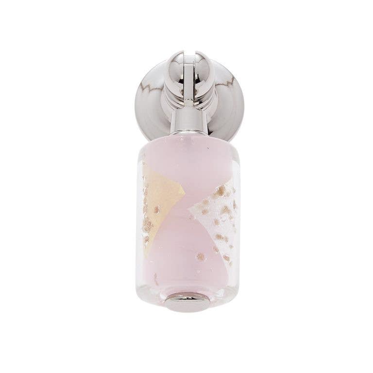 JVJ Hardware 30mm Murano Collection Opaque Pendant Pull, Composition Glass and Solid Brass