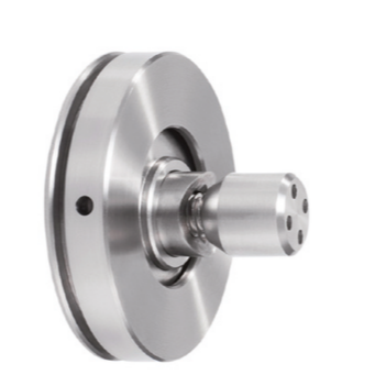 ABP-Beyerle USU310EF Wall Mount Adjustable For Glass Doors On Masonry Dimensions-Height/Width Adjustable 3/16"