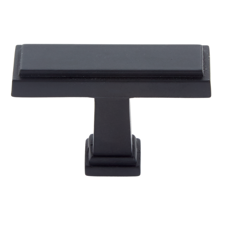 JVJ Hardware 1-1/2" Marquee Collection Rectangle Knob, Composition Zamac