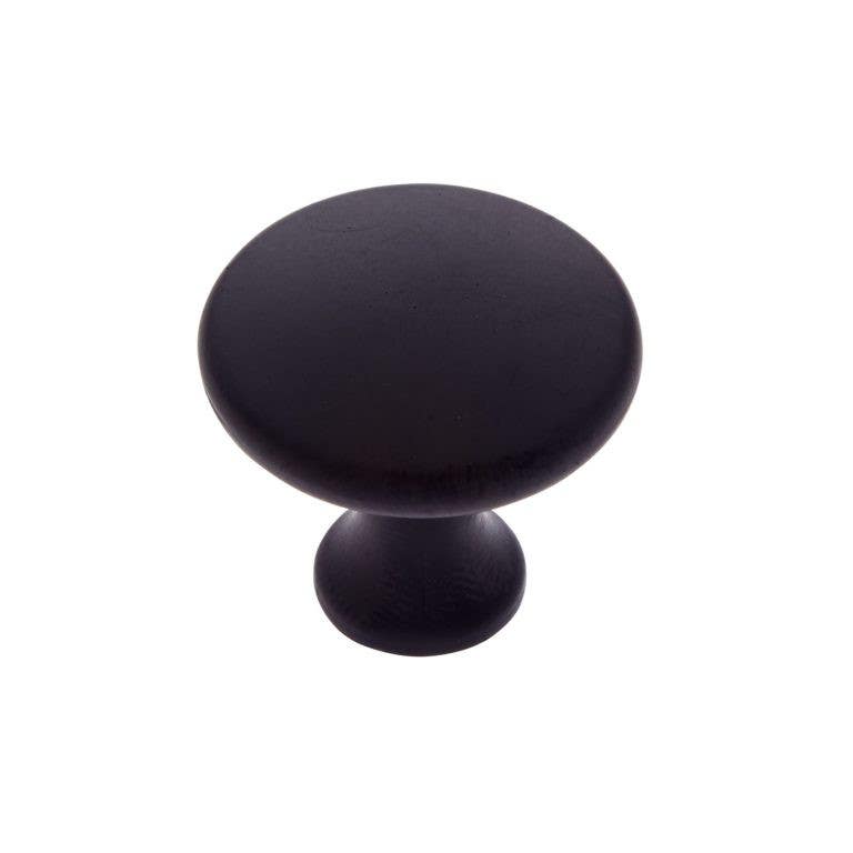 JVJ Hardware 1-1/4" Vintage Collection Flat Mushroom Knob, Composition Zamac