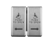 LCN 8310-855 8310 Series Wall Mount Actuators-4-3/4" Square Dual Vestibule