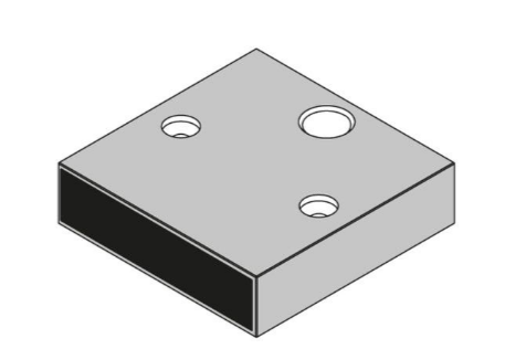 ABP-Beyerle 143 Top Strike For Wood Single Active Pivot, Lenght-3"