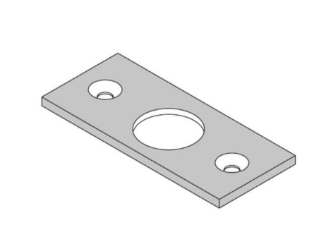 ABP-Beyerle 143.00051 Bottom Strikes for 1/2" Bolt