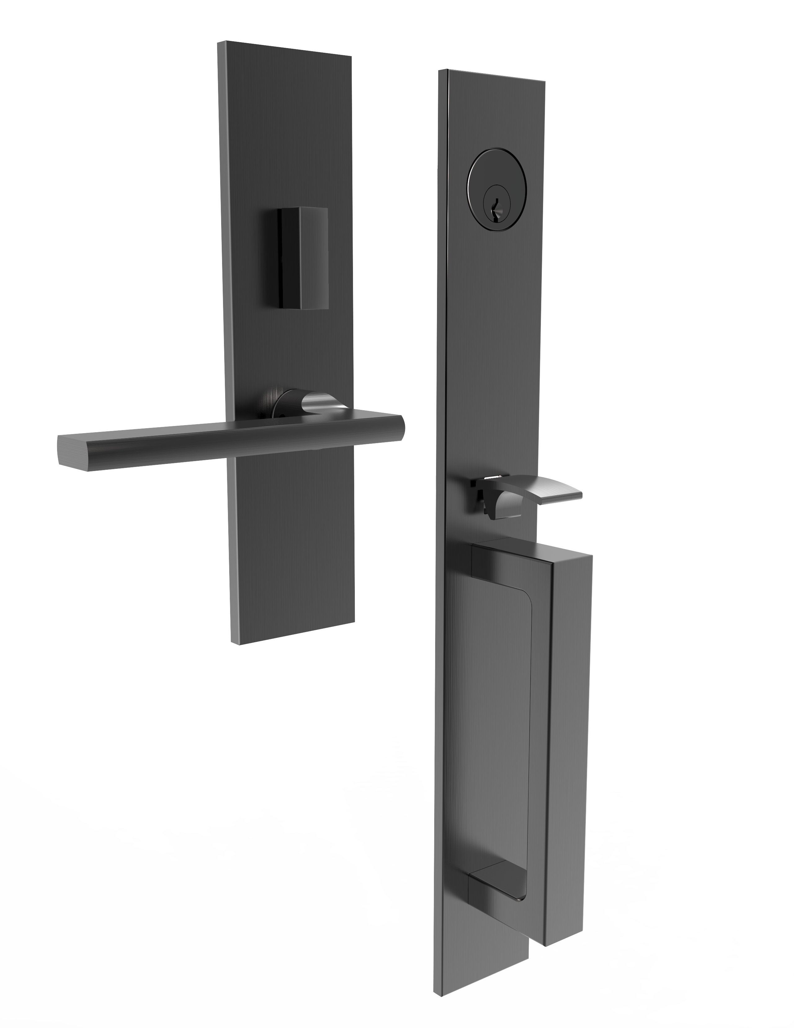 Accurate 5000TG Series Thumb Grip Entry Set w/ 9100 Series UL Listed Mortise Lock