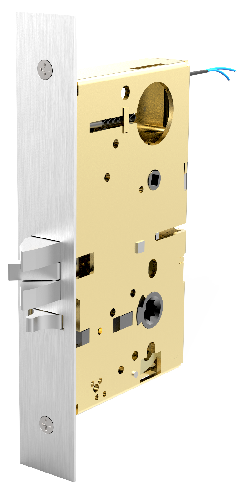 Accurate SL-M195XE Series Self-Latching Motor Drive Electrified Sliding Door Mortise Lock