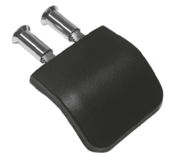 ABP-Beyerle MC30 Cillo Wing Handle Covered With Thiik-Leather, Finish- Plain, Length-1 3/16"