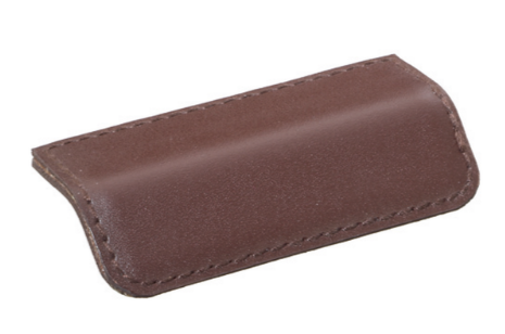 ABP-Beyerle MB28 Cippus - Wing Handle Covered With Stitched Thick Leather, Finish- Single Stitch