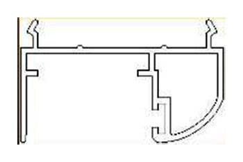 Genius 01 Smooth-Glide System Cover Cap for U-Profile