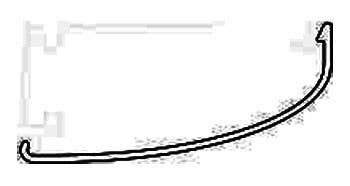 Genius 26680 Surface Mount Clip (no Screw) for 36mm, 42mm& 46mm Cassette