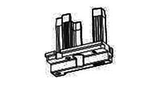 Genius 50-00036/50-00037  Pull Bar End Cap