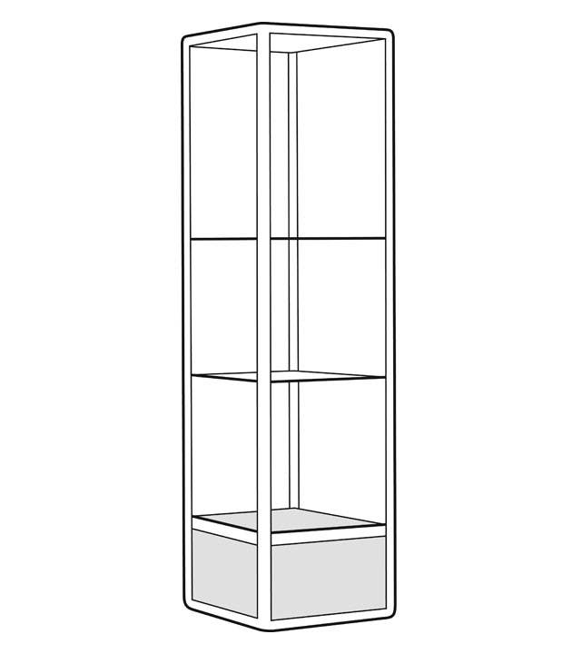 Peter Pepper PMC Freestanding Counter