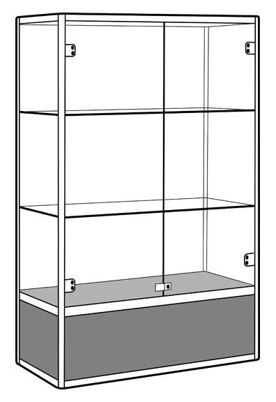 Peter Pepper USZ PepperMint Showcase W/ Aluminum Top