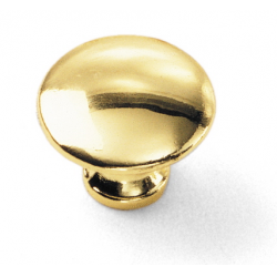 Laurey 55537 1 1/4" Classic Traditions Knob - Polished Brass