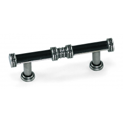 Laurey 59815 3" Sirrocco Pull - Silverado w/ Black Leather Wrap