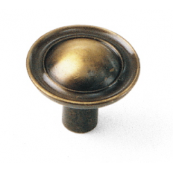 Laurey 75505 1" Classic Traditions Ambassador Knob - Antique Brass