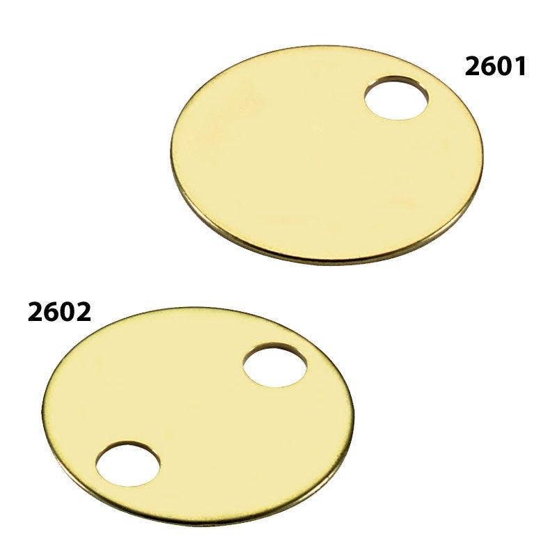 Lucky Line 260 Solid Brass Tags