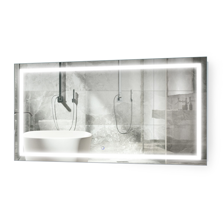 Krugg ICON5424 Icon 54″ X 24″ LED Bathroom Mirror w/ Dimmer & Defogger | Lighted Vanity Mirror