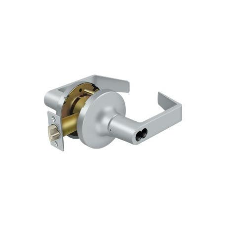 Deltana CL50 Commercial Lock IC Core GR1, Clarendon Lever, Less Cylinder