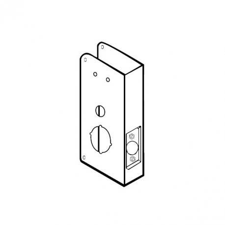 DON JO 23/24-CW Wrap Around Plates for Codelocks 2010, 4010 & 5000 Series
