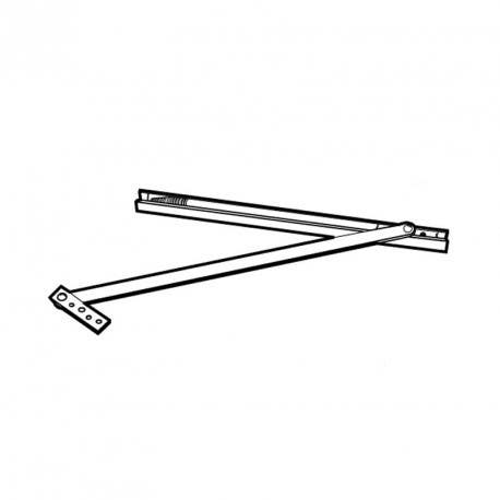 Don-Jo 302 Concealed Stop, Satin Stainless Steel Finish