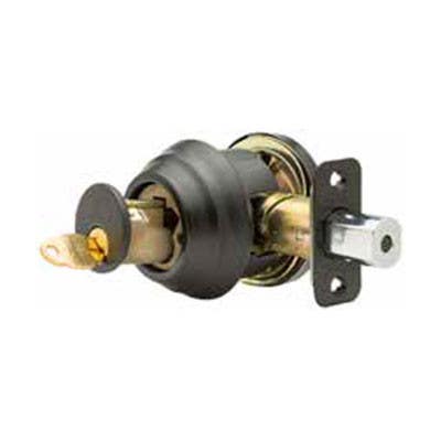 Copper Creek DBFR5410 Heavy Duty Single Cylinder Grade-2 Front Removable Deadbolts
