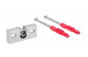 ABP-Beyerle USO311 Runway Series Wall Mount Glass Door, Finish- Aluminum, Anodized